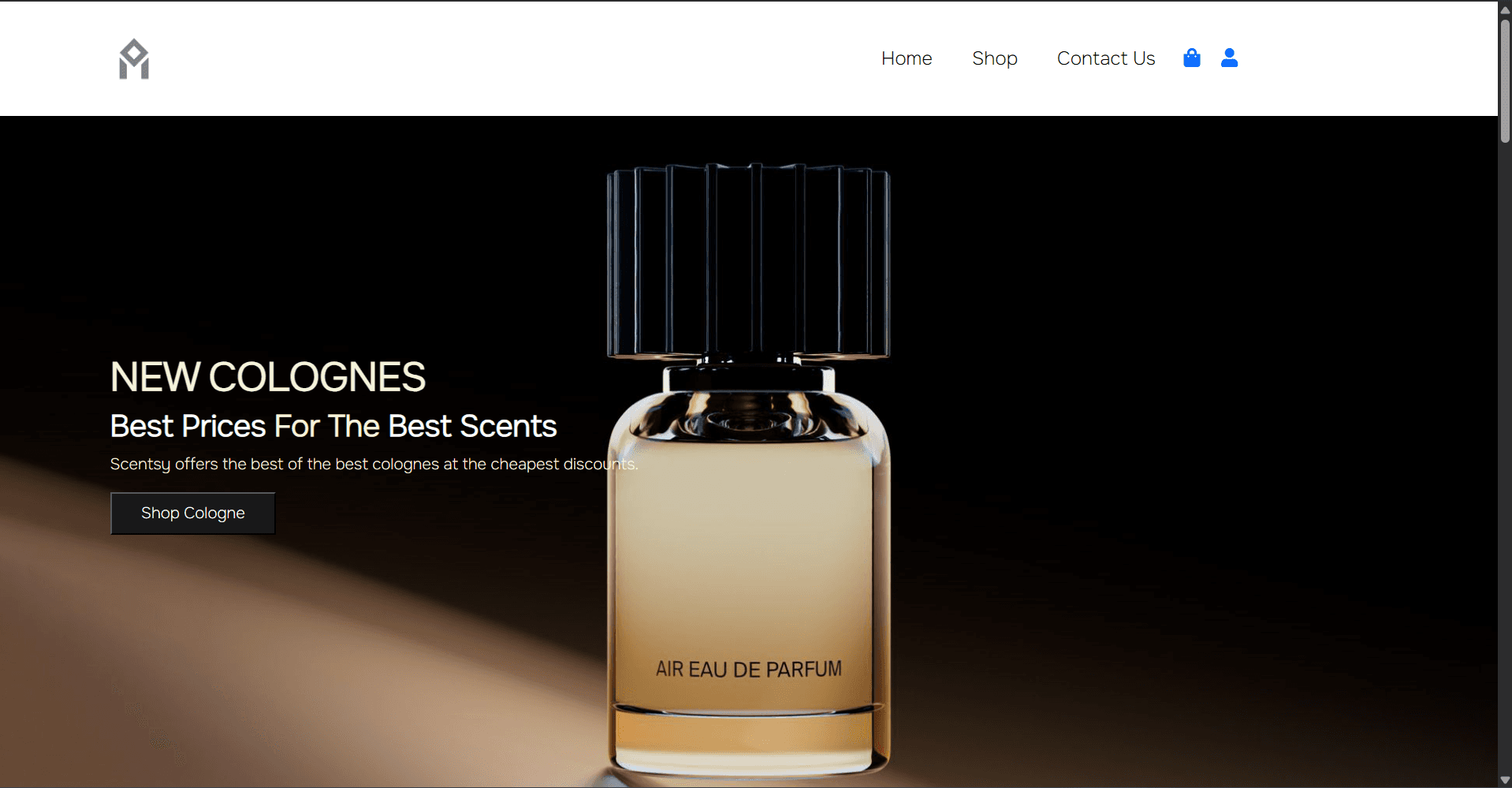 E-Commerce Website Scentsy — slide 1